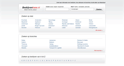 Desktop Screenshot of bedrijvenbase.nl